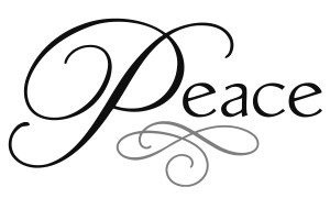 peace text