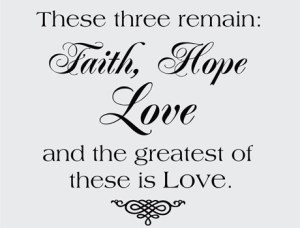 Faith-Hope-Love