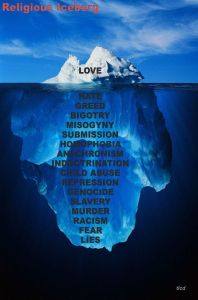 religious iceberg