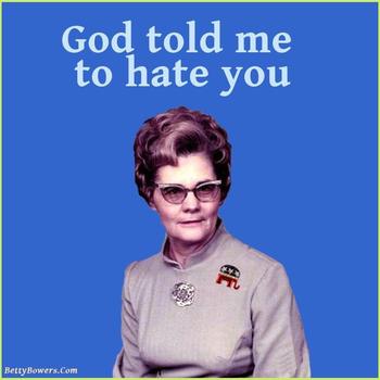 god told me to hate you