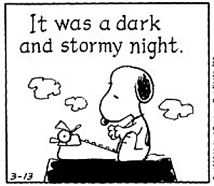 snoopy-dark-and-stormy-night