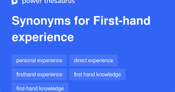 first-hand_experience-synonyms-2
